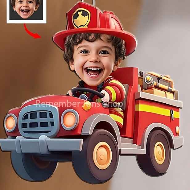 TEMU Personalizované foto magnety na lednici s vlastním potiskem, akrylové magnety na lednici s nákladní autem, akrylové magnety na lednici s