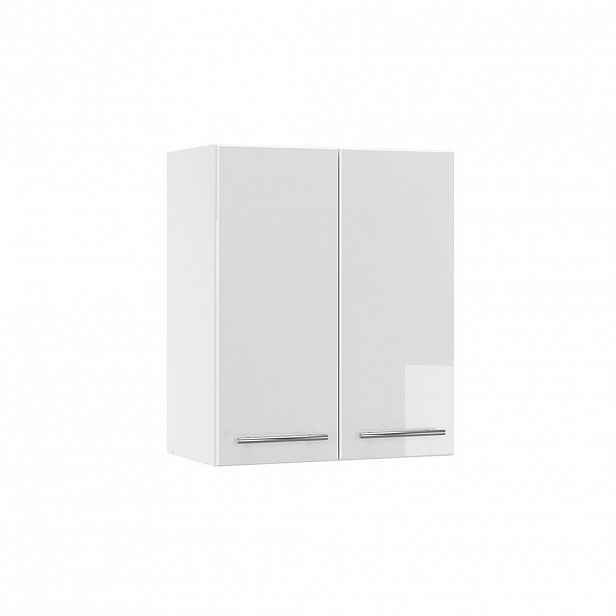 Vicco VĚŠÁK NA STĚNU Fame-Line Bílá vysoký lesk 60 cm
