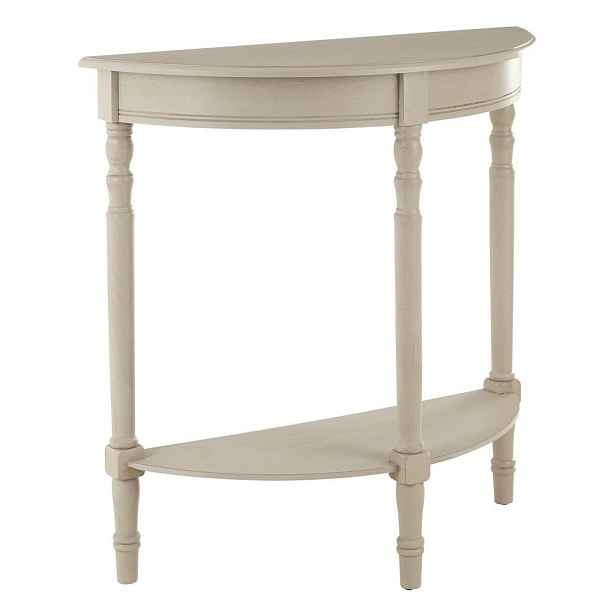 Béžový konzolový stolek z borovicového dřeva 30x80 cm Heritage – Premier Housewares