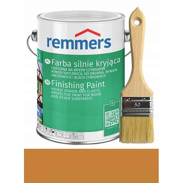 Remmers Deckfarbe krycí barva na dřevo 2,5L Žlutá kukuřičná