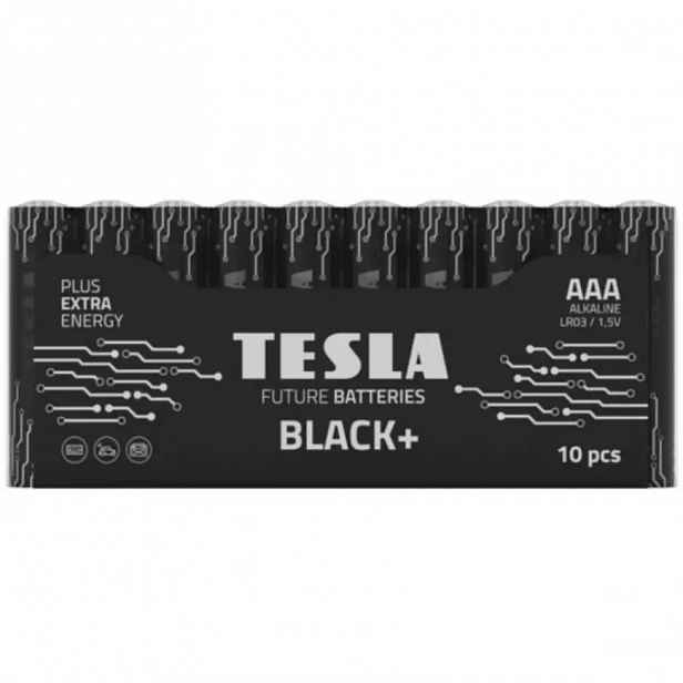 Baterie Tesla AAA LR03 Black+ multipack 10 ks