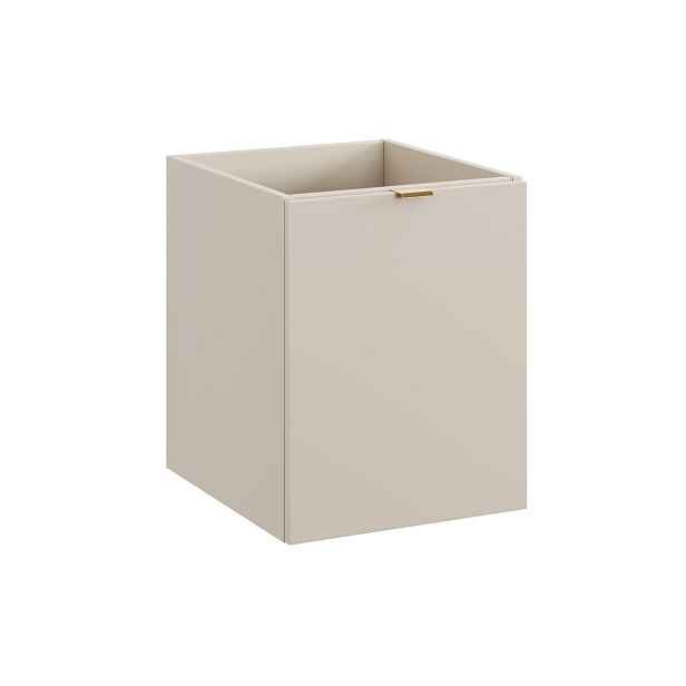 Comad Závěsná umyvadlová skříňka Dalia Cashmere 81-40-1DK 40 cm s košem na prádlo kašmírová