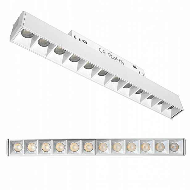 Led Lampa S Diodami Pro Magnetické Kolejnice Tuya 12W Bílá Cct