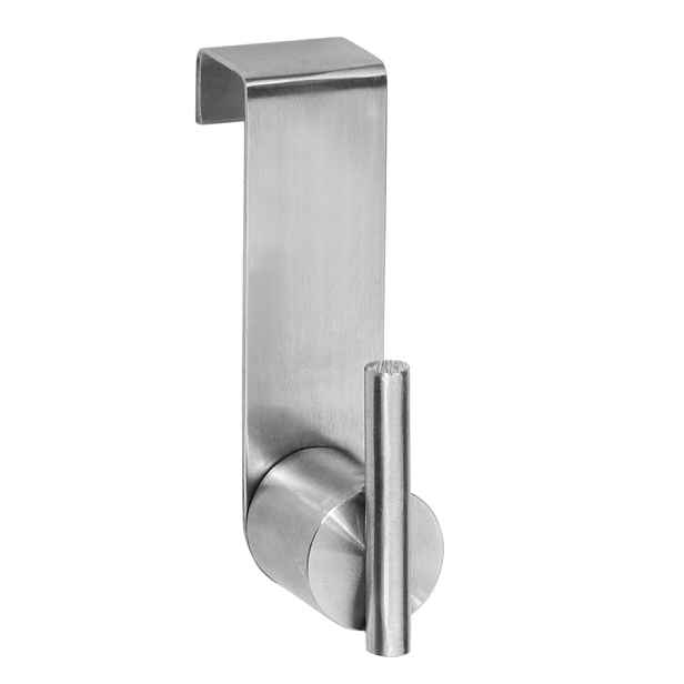 Sapho X-STEEL věšák na dveře; broušený nerez (104106153)