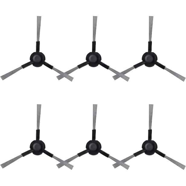 TEMU Náhradní boční kartáče pro Xiaomi X20+, X20 Max, X20 Pro, X10+, L10S Ultra, L10S Pro Gen 3, L10 Ultra, L10 Prime, L10S Pro Gen 2, S10, S10 Pro,