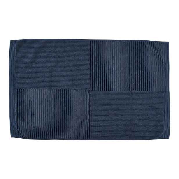 Tmavě modrá koupelnová předložka 50x80 cm Classic – Zone