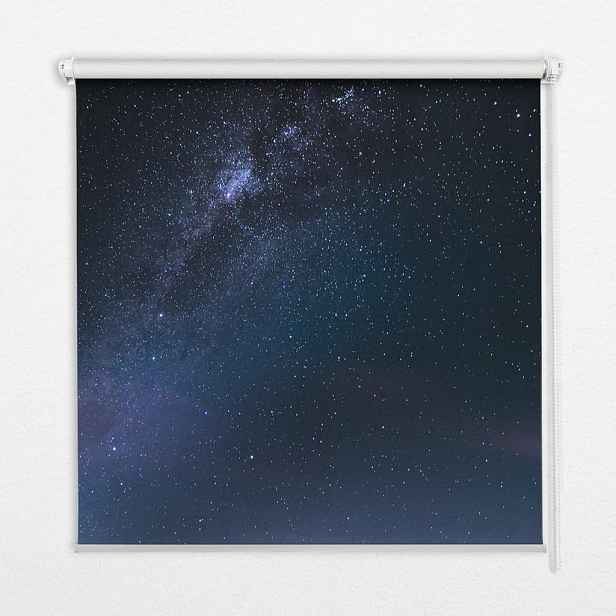TULUP VNITŘNÍ roleta - okenní roleta - roleta - 100x140 cm - Hvězdná obloha