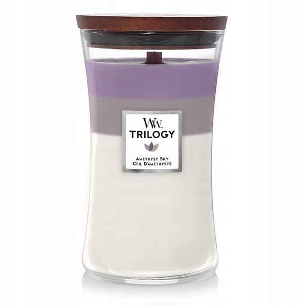 Woodwick Amethyst Sky Ww Trilogy Velká svíčka