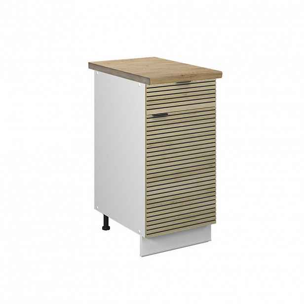 Vicco SPODNÍ SKŘÍŇKA KUCHYŇSKÉ LINKY Fame-Line Dubový panel 40 cm , PD Dub