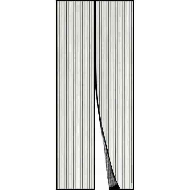 Moskytiéra na balkonové dveře 110 cm x 240 cm, černá