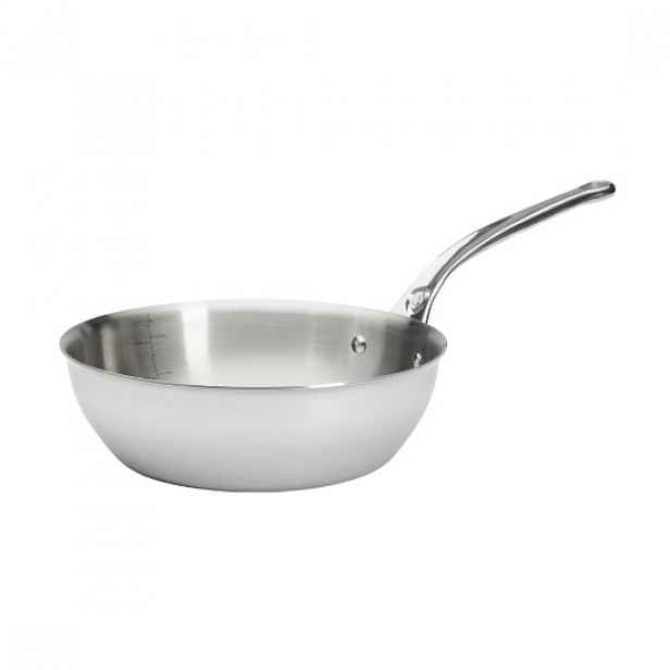 Pánev na soté "AFFINITY", 24 cm, nerez - značka "de Buyer"