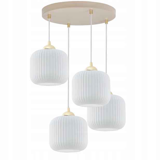 Závěsná Stropní Lampa Kašmírově Zlatá Glamour Lustr Do Obývacího Pokoje Kuchyně