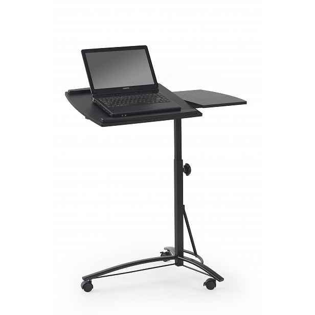 Stolek na notebook Hema66, černý HELCEL