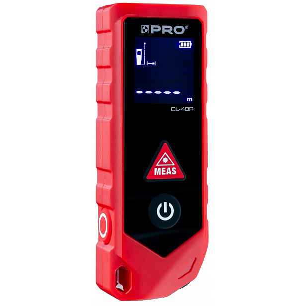 Laserový dálkoměr DL-40R s měřícím kolečkem Pro