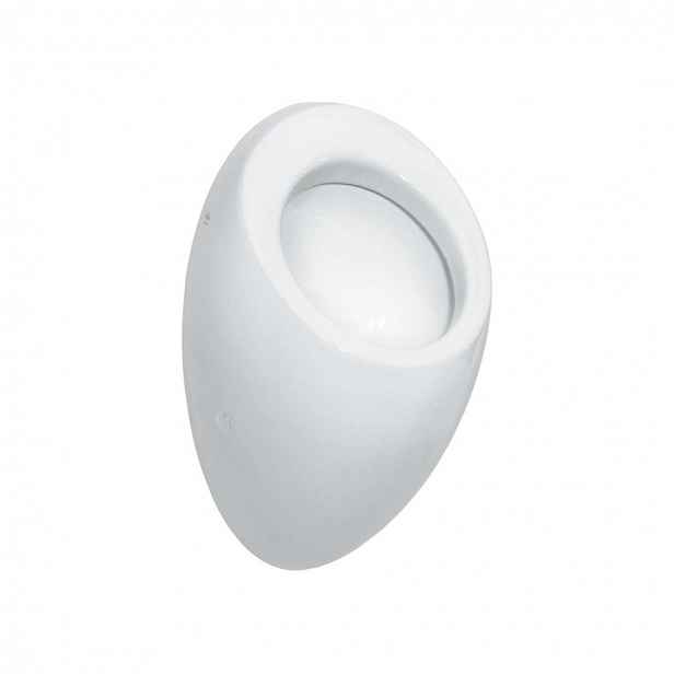 Laufen Il Bagno Alessi One - Odsávací urinál bez poklopu, zadní přívod vody, s LCC, bílá H8409754000001
