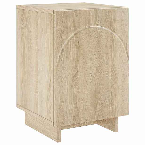 vidaXL Noční skříňka Dub sonoma 33,5 x 34,5 x 50 cm Kompozitní dřevo
