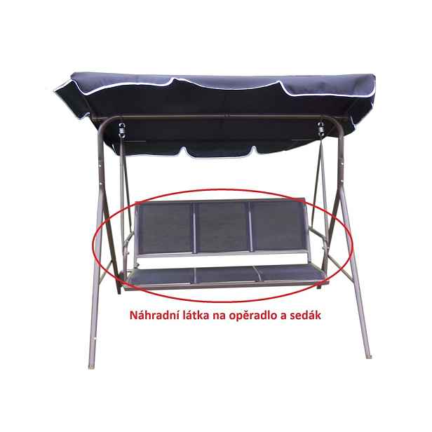 Látka na sedák k houpačce CONFORT ROJAPLAST
