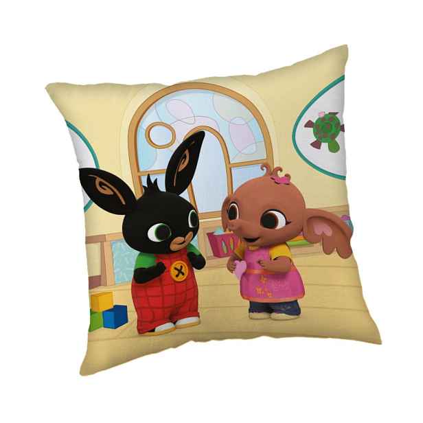 Dětský polštářek 40x40 cm Bing Bunny  – Jerry Fabrics