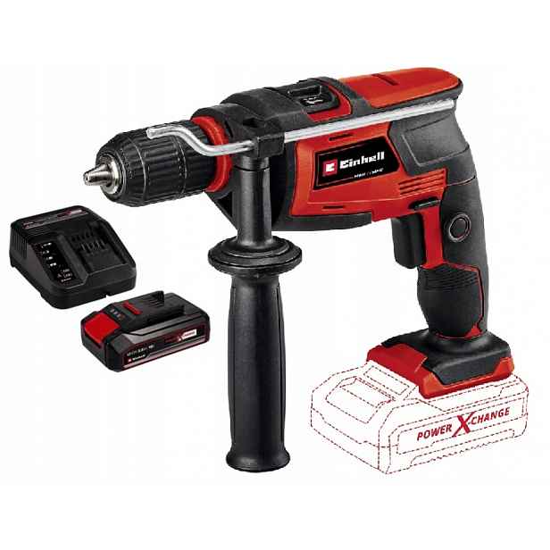 Einhell Příklepová Vrtačka Aku Tc-id 18 LI Set 2,5AH
