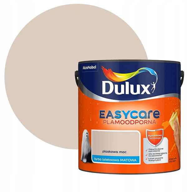 Dulux Easycare Barva Odolná Proti Skvrnám Písková síla 2,5L