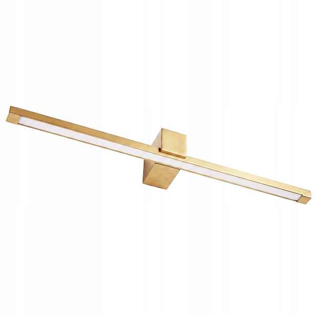 Led Koupelnové Nástěnné Svítidlo SWE048-1W 80 cm Zlaté Kartáčované