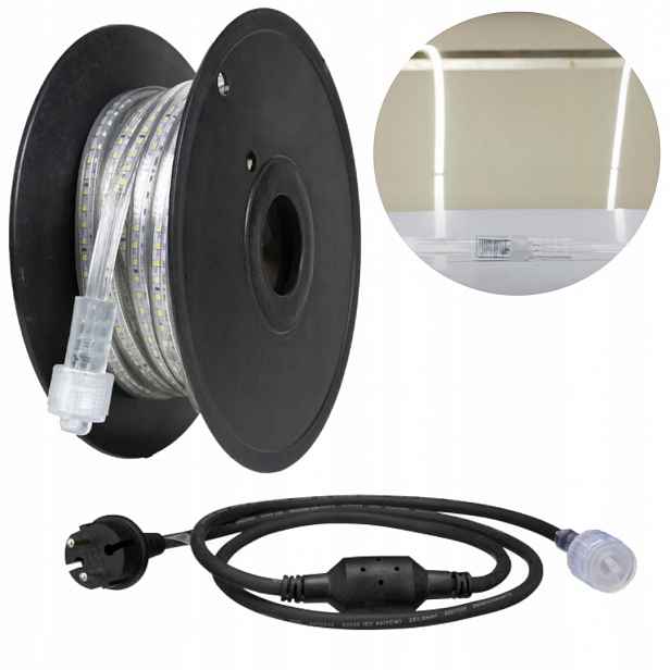 Led pásek Mareld Sunlit Slim 20 m 4000K 6000lm IP65 napájecí kabel