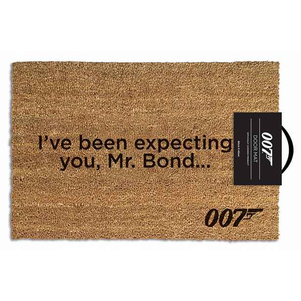 Stěrač Pod Dveře Stěrače vnější vnitřní kokosový James Bond