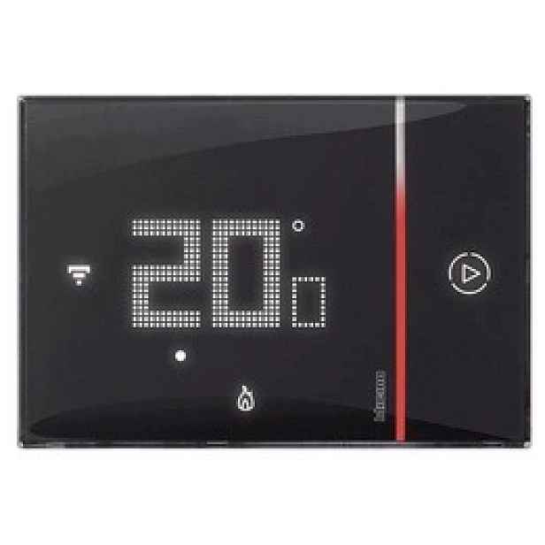 Inteligentní termostat Smarther 230V Wi-Fi Černý XG8002