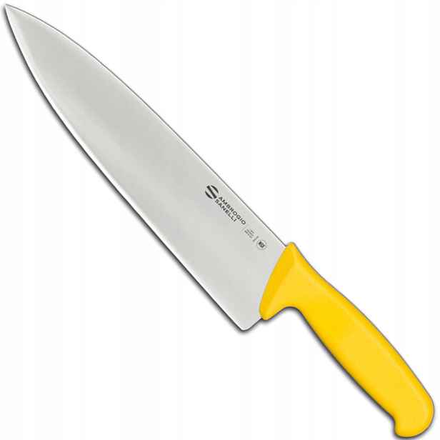 Nůž na drůbež Supra Colore Haccp 260/410 mm žlutý