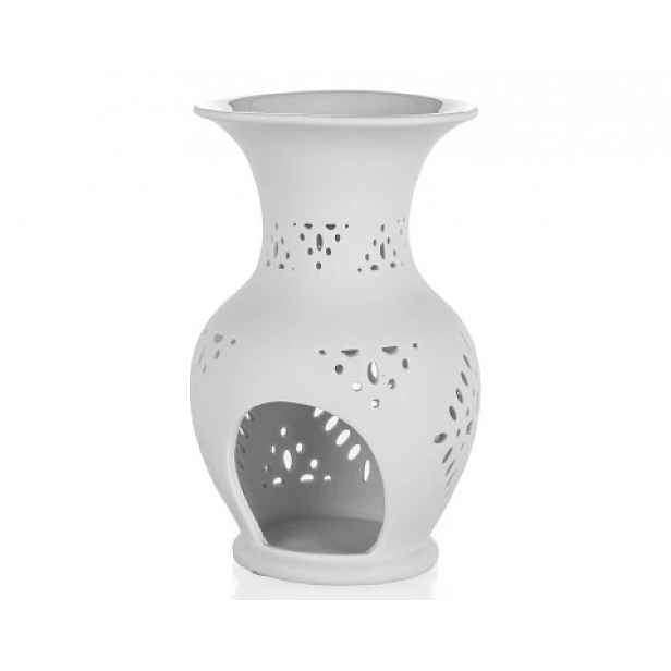Aromalampa Emocia 14 cm, bílý porcelán