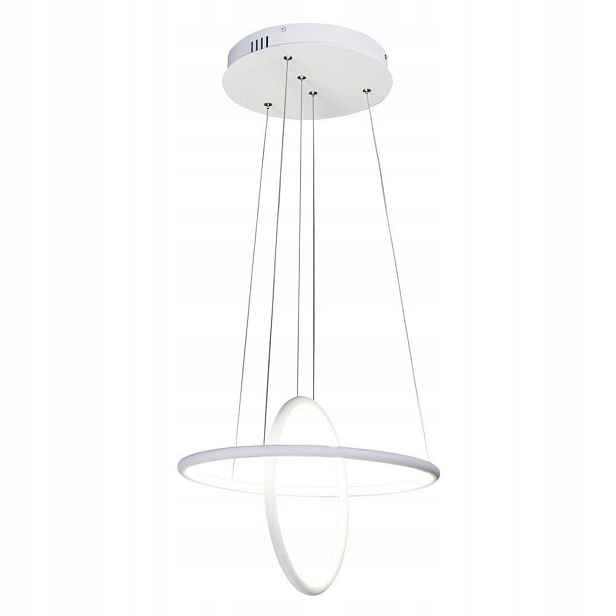 Bílá moderní závěsná Led lampa 37W Donatella 2544 Rabalux