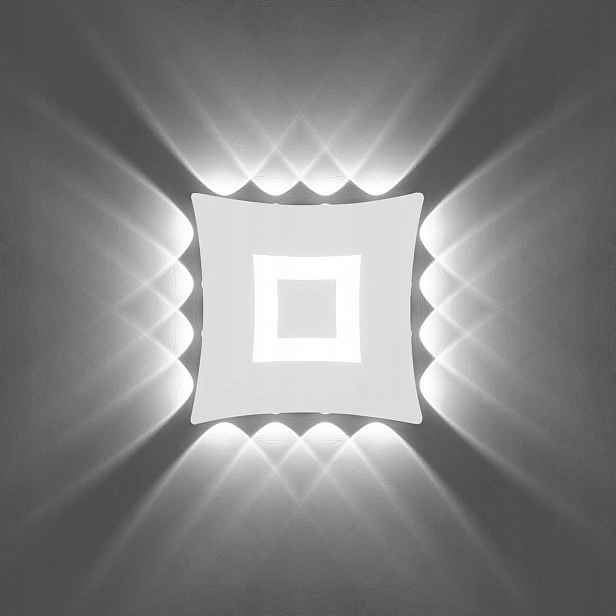 Led nástěnné svítidlo Moderní nástěnná Led lampa Vodotěsná 6000K 22W