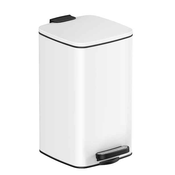 Odpadkový koš Songmics LTB590W0602 8 l bílý