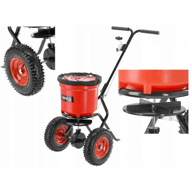 Yato Rotační Zahradní Secí Stroj/rozmetadlo 25 Kg YT-86715
