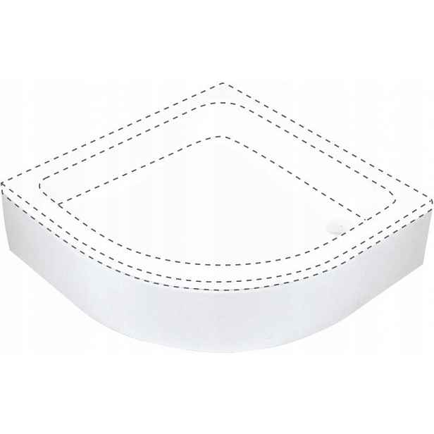 Deante krytka sprchové vaničky Plus II, 90 cm