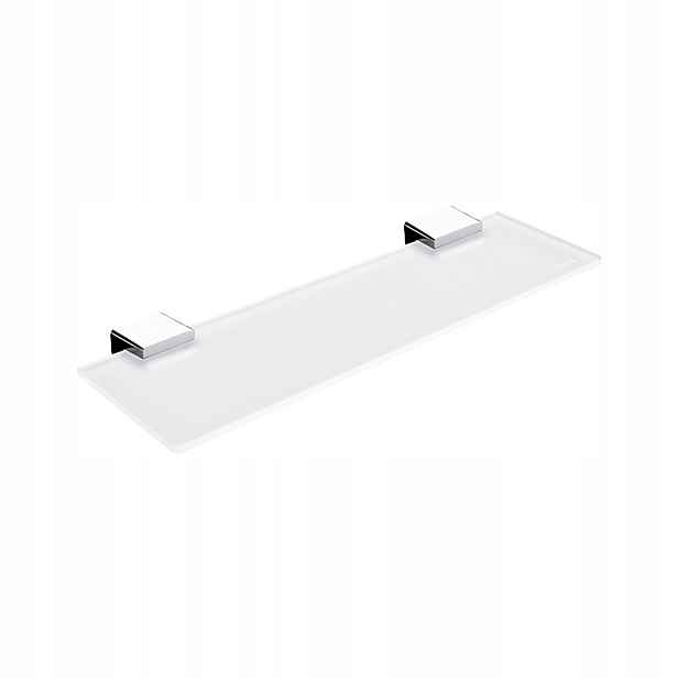 Nimco Kibo chrom police do koupelny a sprchy, sklo, 40 cm Ki 14091B-40-26_