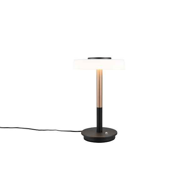 Stolní lampa Trio Celeste 10W Led futuristický bílý stínítko IP20