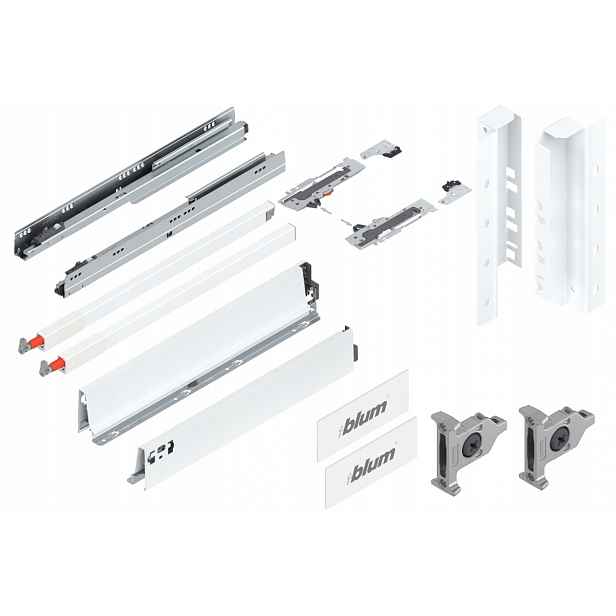 Blum Tandembox 550 Šuplík střední Tip-On C bílá