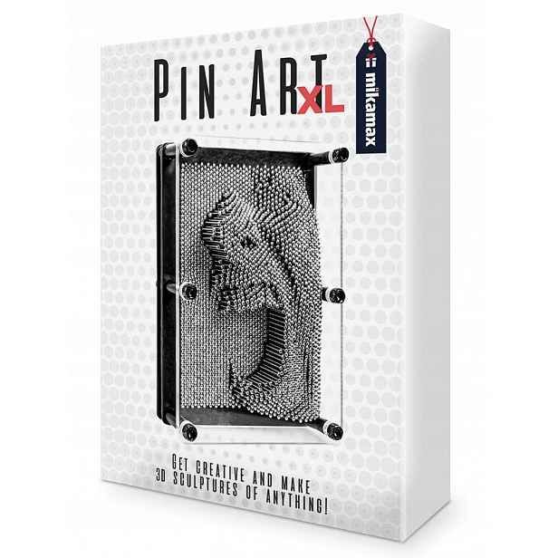 Pin Art 3D Velká Špendlíková Tabule, Kovová Vychytávka