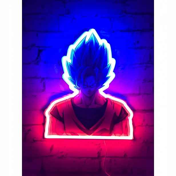 Plexido Dragon Ball Goku Led lampička Vícebarevná Stmívatelná 40 cm