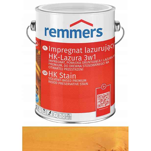 Remmers HK-Lasur impregnát na dřevo 0,75L Borovice