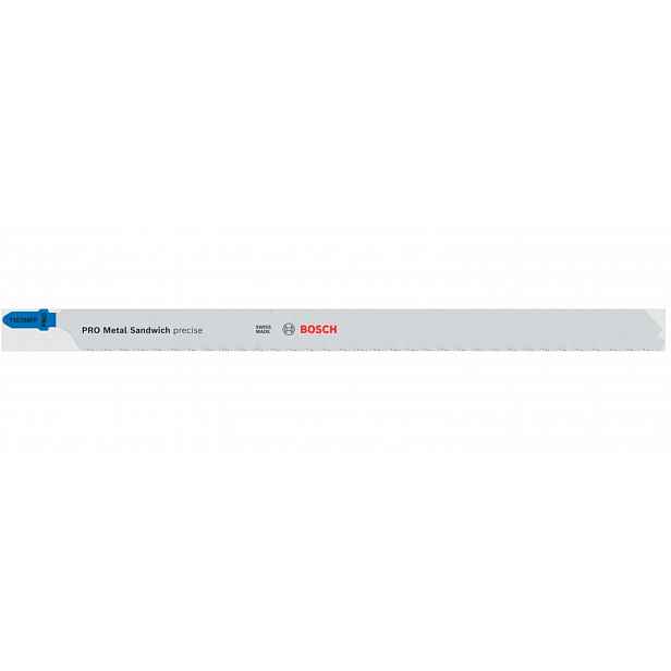 Bosch - Sada pilových plátků na kovové plechy 23 TPI, délka 250 mm, 3 ks 2608636793
