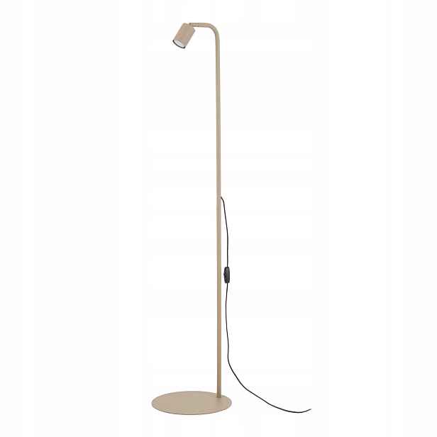 Stojací podlahová lampa Nex Béžová Moderní 140 Cm Loftový obývací pokoj Tk Lighting
