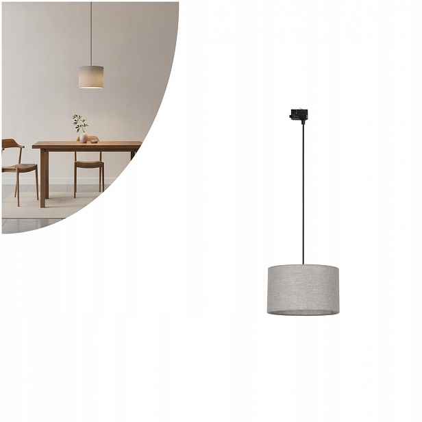 Závěsná 3-fázová kolejnicová lampa Tracer Linen 38 10690 Tk Lighting