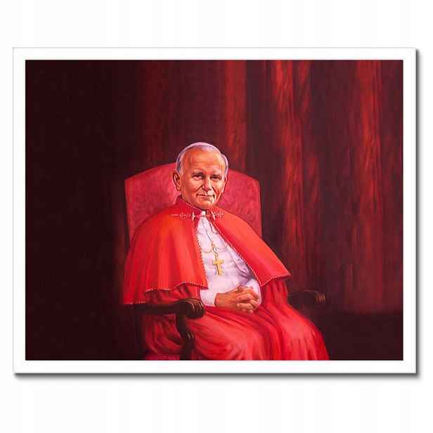 Plakáty v rámu 50x40 Papež Jan Pavel Druhý II
