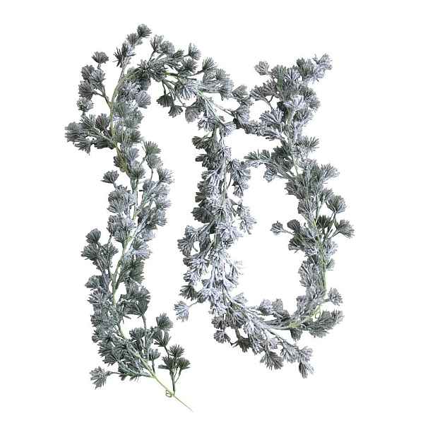 Vánoční zasněžená cedrová girlanda Cedar Garland - 180 cm Chic Antique
