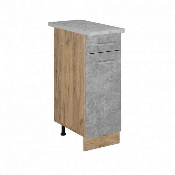 Vicco SPODNÍ SKŘÍŇKA KUCHYŇSKÉ LINKY R-Line Beton 30 cm PD Mramor