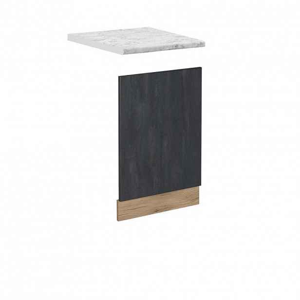 Vicco PŘEDNÍ PANEL R-Line Černý beton 45 cm PD Mramor