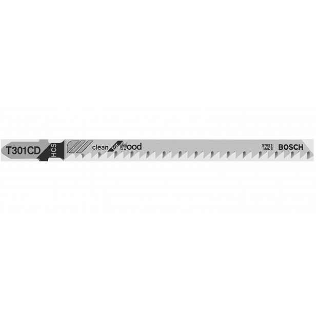 Bosch - Sada pilových plátků na dřevo, délka 117 mm, 3 ks 2608637591