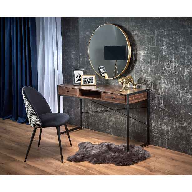 Elegantní psací stůl Hema72, ořech HELCEL
